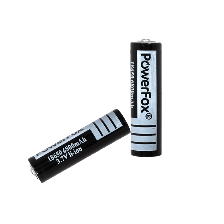 PowerFox 18650 Li-Ionen-Akku im Zweierpack für Laserpointer
