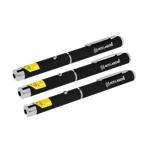 ACE Lasers Laserpointer-Set AG-1 grün, AR-1 rot und AV-1 violett