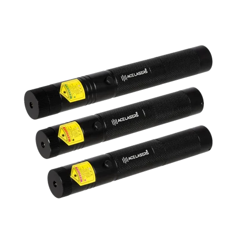 ACE Lasers Pro-Set mit AGP-1 Pro grün, ARP-1 Pro rot und AVP-1 Pro violett
