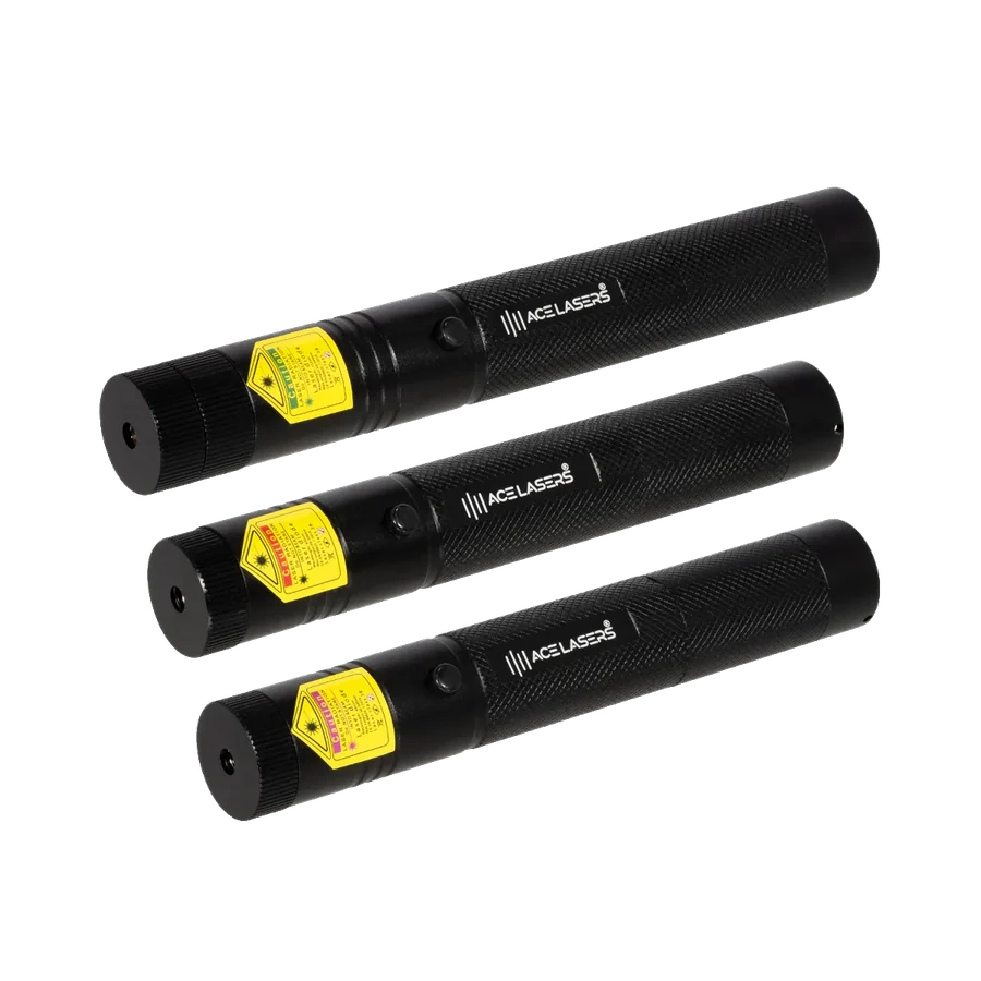 ACE Lasers Pro-Set mit AGP-1 Pro grün, ARP-1 Pro rot und AVP-1 Pro violett